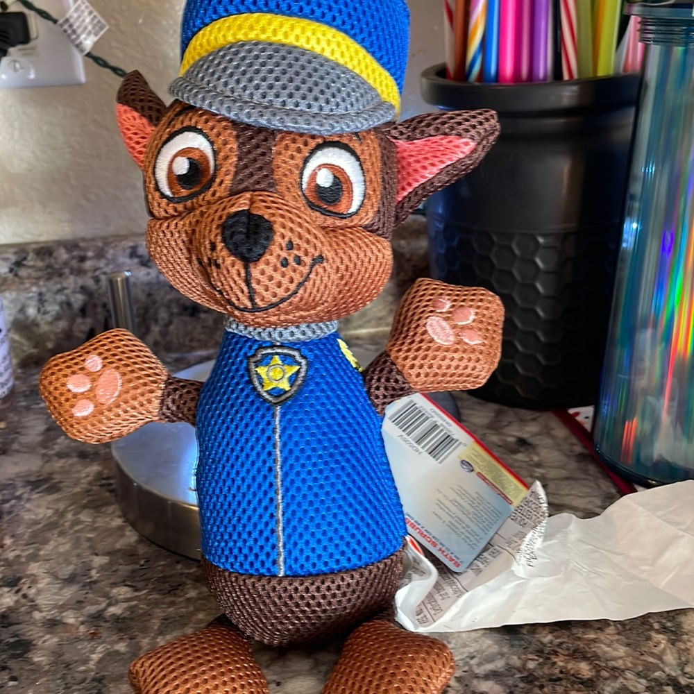 Nickelodeons Paw Patrol bath scrubby